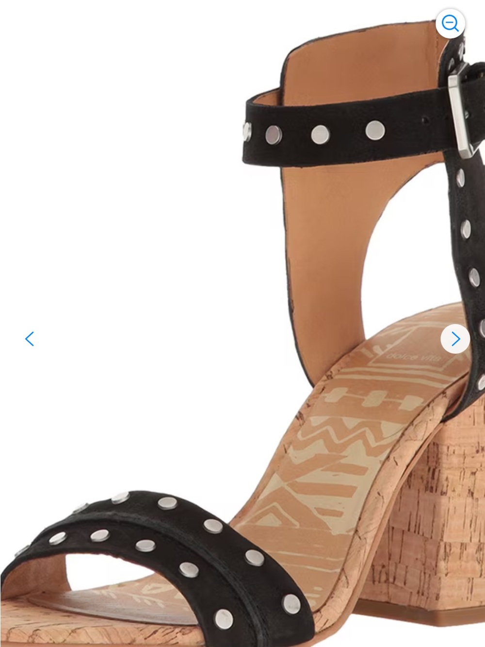 Dolce Vita black and silver 8.5